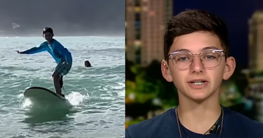 Boy Who Survived Shark Attack Shares That Jesus Was There With Him On That Day