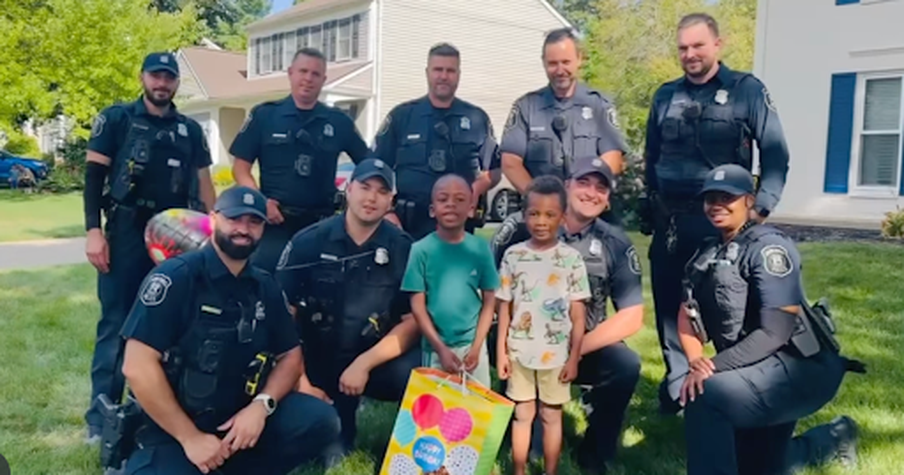When a 4-Year-Old Called 911 to Talk Hobbies, Police Turned It Into a Birthday Surprise