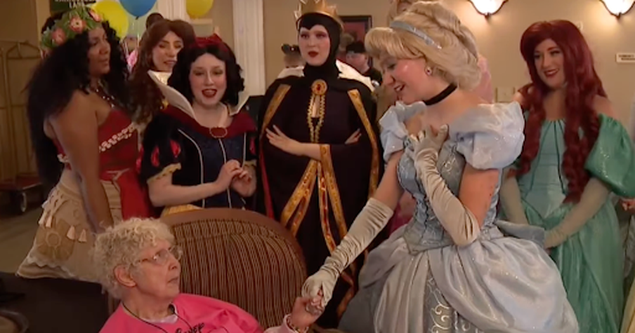 Nursing Home Resident in Indiana Gets a Touch of Disney Magic Without Leaving Home