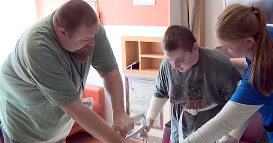 They Said He Might Not Survive, but God Had Other Plans, Teen Burn Victim Is Finally Going Home