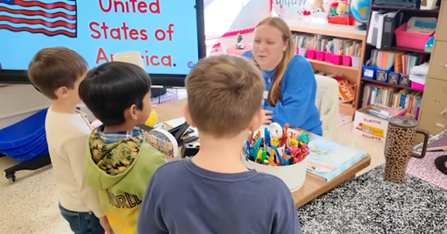 Three Virginia First Graders Save Their Teacher After She Started Choking On Her Food