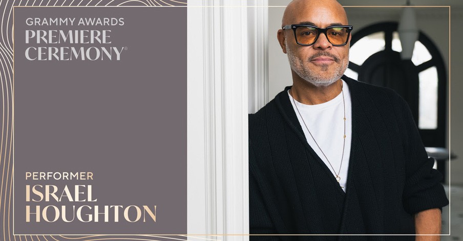  Israel Houghton Joins 2026 GRAMMY Premiere Ceremony Opening Number