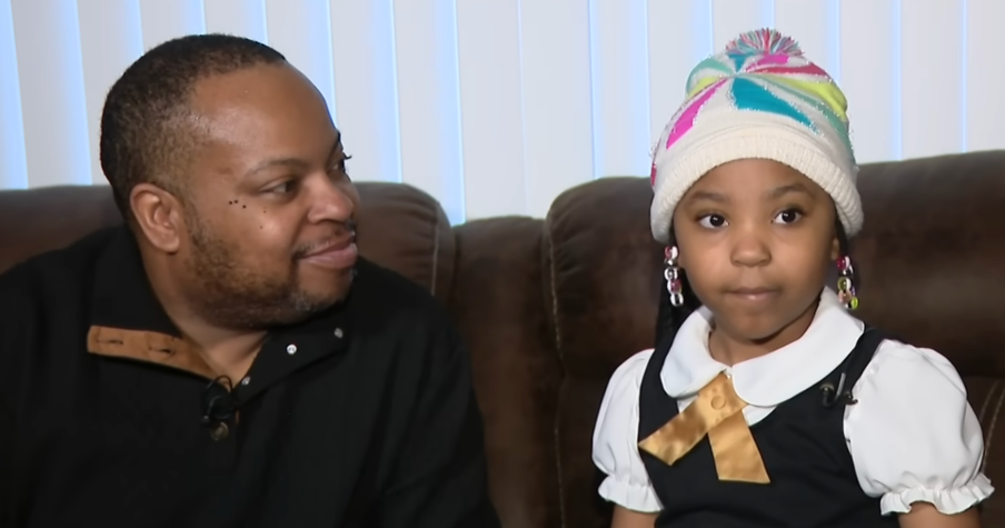 After Calling 911 to Help Save Her Father’s Life, Young Girl is Being Honored By Her Community