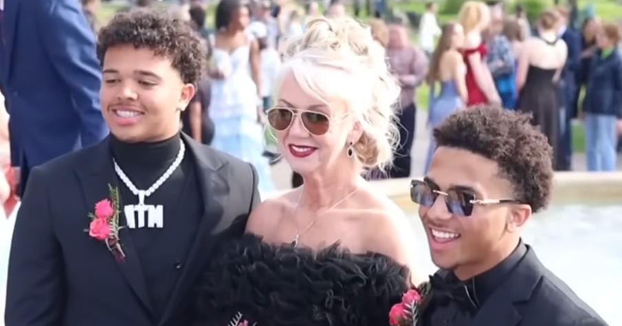 His Grandma Never Got to Go to a Prom, So This Young Man Took Her to His