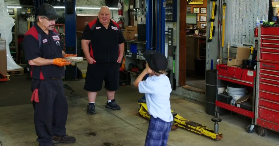5-Year-Old Boy Brings Smiles and Joy On His Daily Walks Around Town