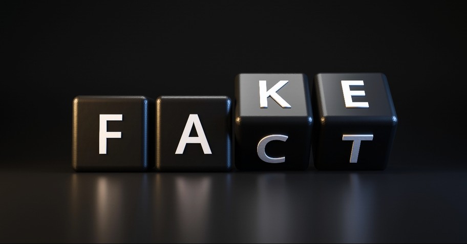Fact to fake block letters
