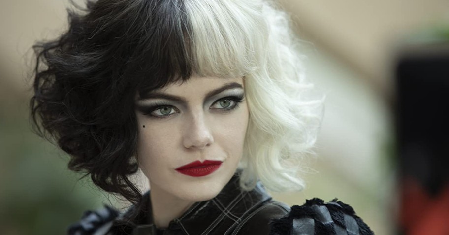 Emma Stone as young Cruella Devil in Cruella