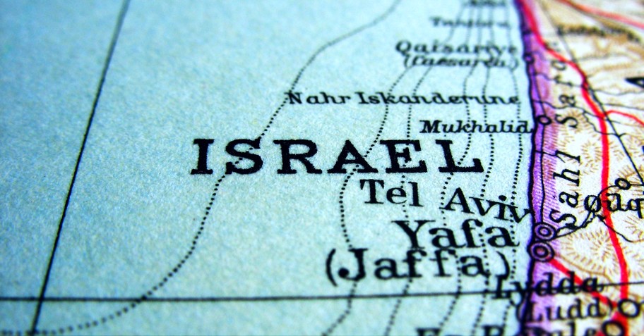 Map of Israel