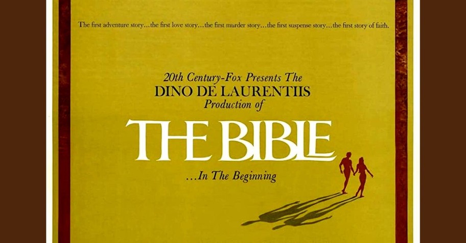 The Bible in the Beginning 1966 movie, top 10 bible movies of all time