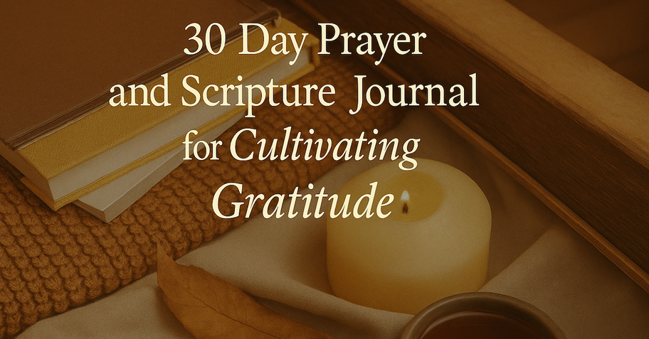 30 day scripture journal gratitude