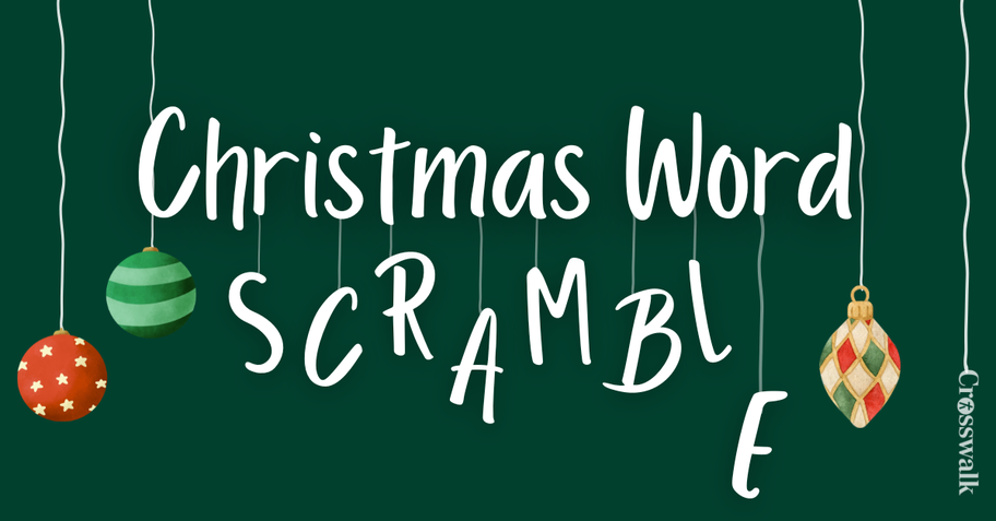 Christmas Word Scramble Game Cover Image