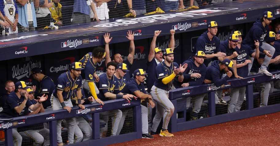 Milwaukee Brewers world series dug out