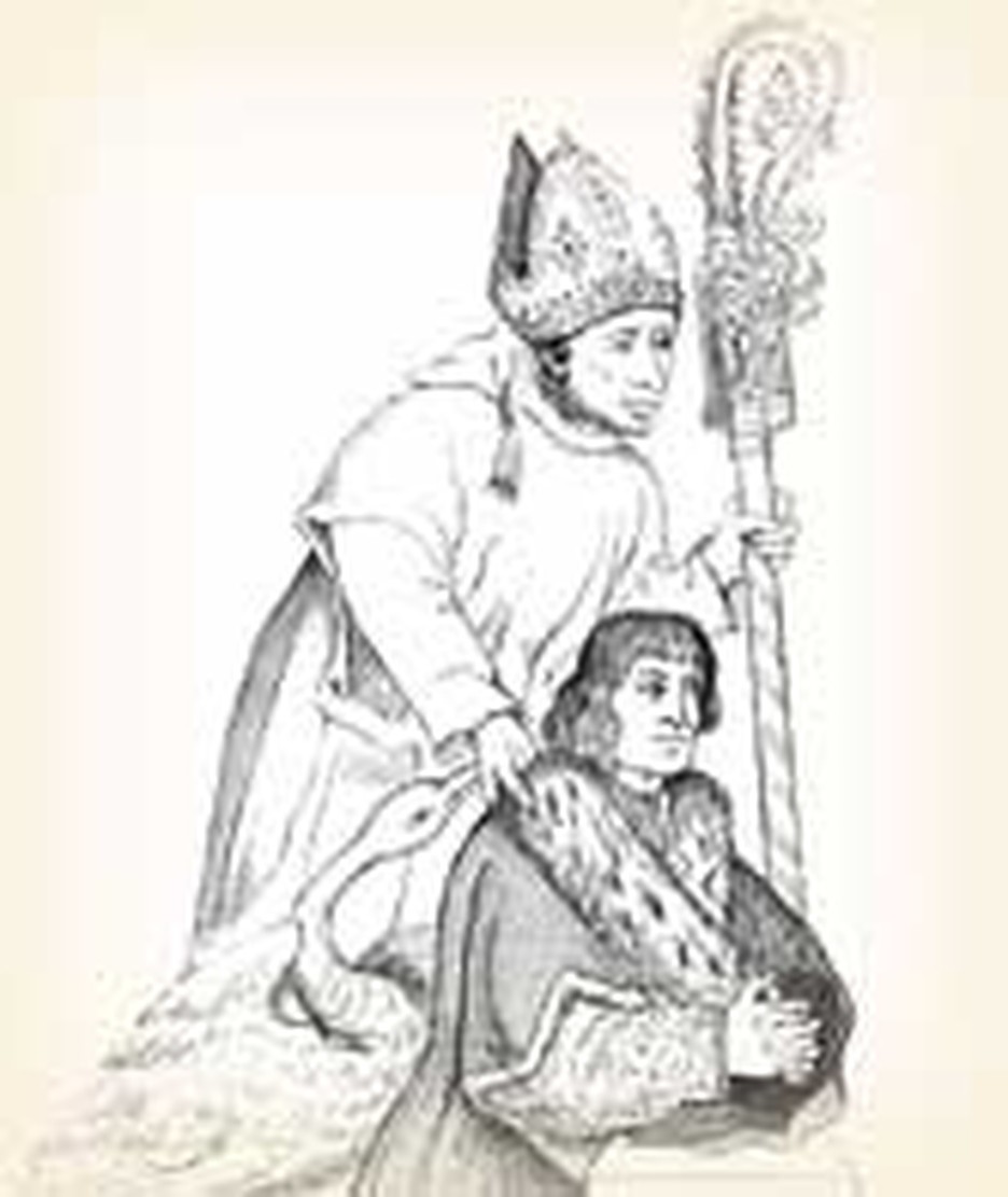 King John Was Pallbearer for Saint Hugh