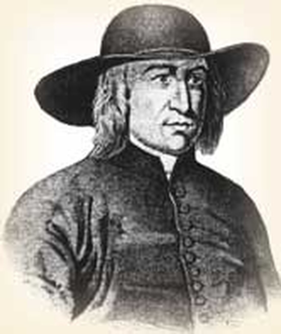 George Fox, founder of the Quakers