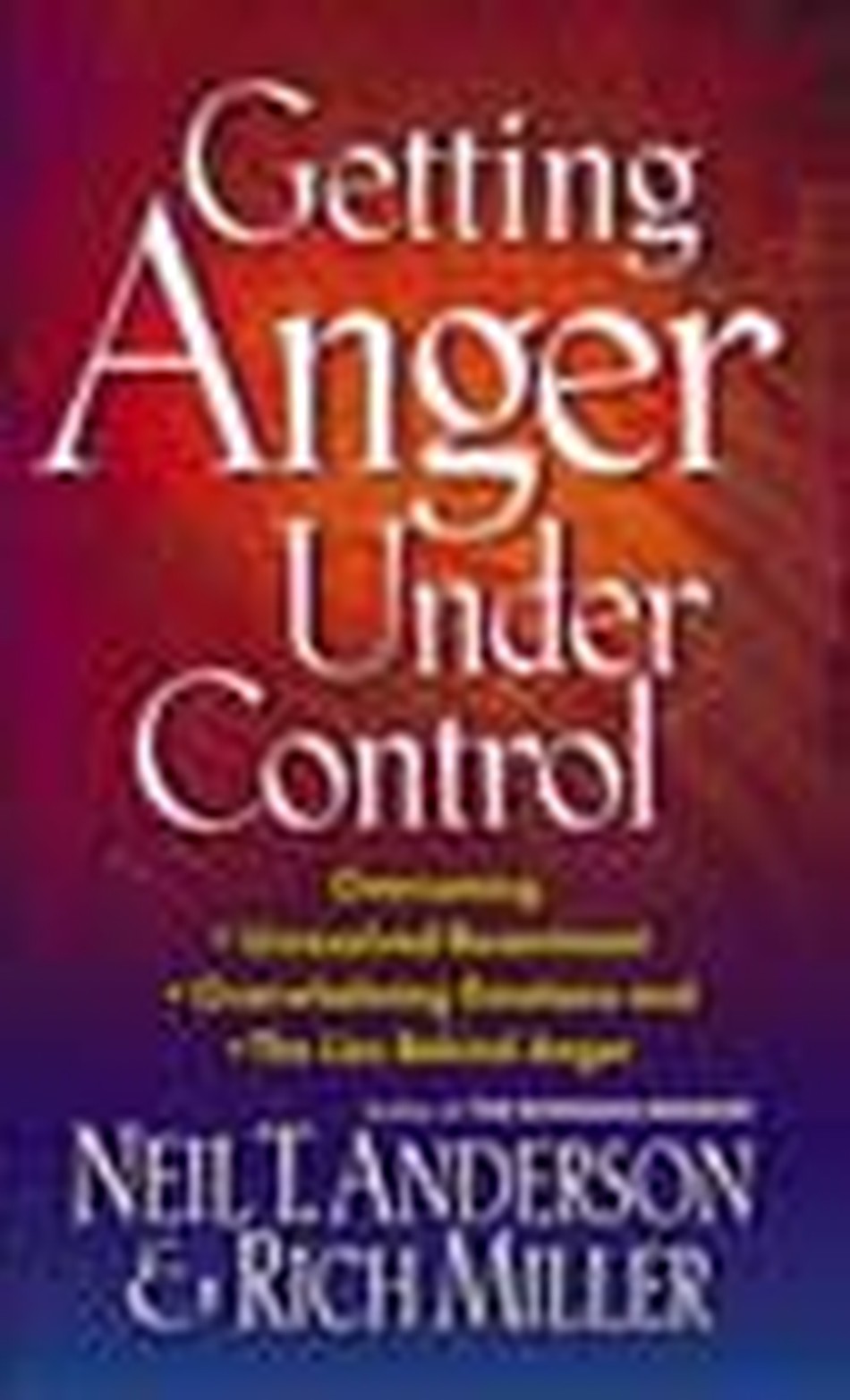 Control Your Anger So It Won't Control You