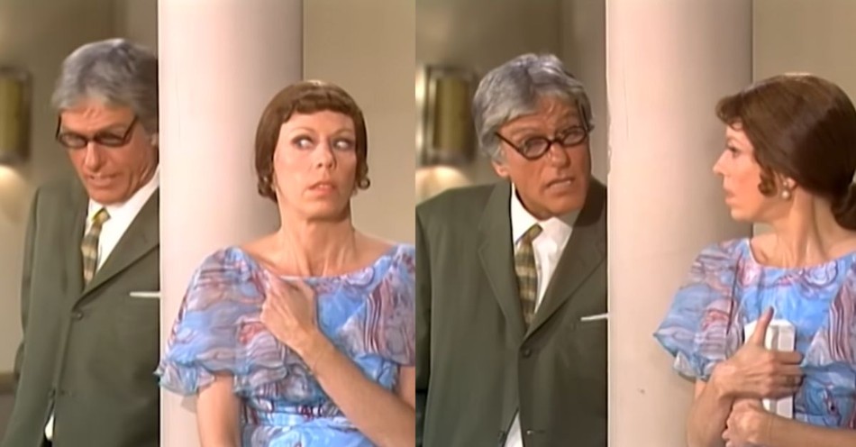 Dick Van Dyke and Carol Burnett Are a Dull Pair In Hilarious Skit