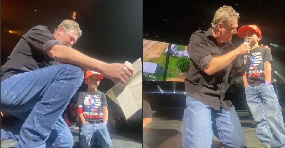 Blake Shelton Pulls 6-Year-Old Awaiting Heart Transplant on Stage for the Sweetest Duet