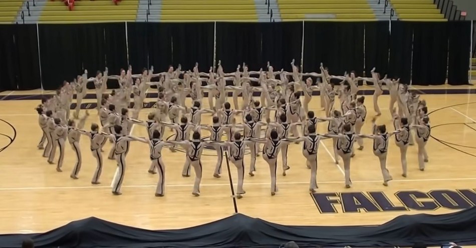 Mesmerizing Dancers Move in Unison for Award-Winning Routine