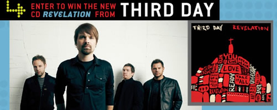 Enter to win Third Day’s new CD, Revelation!