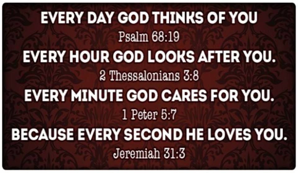 Every Moment, God Loves You!