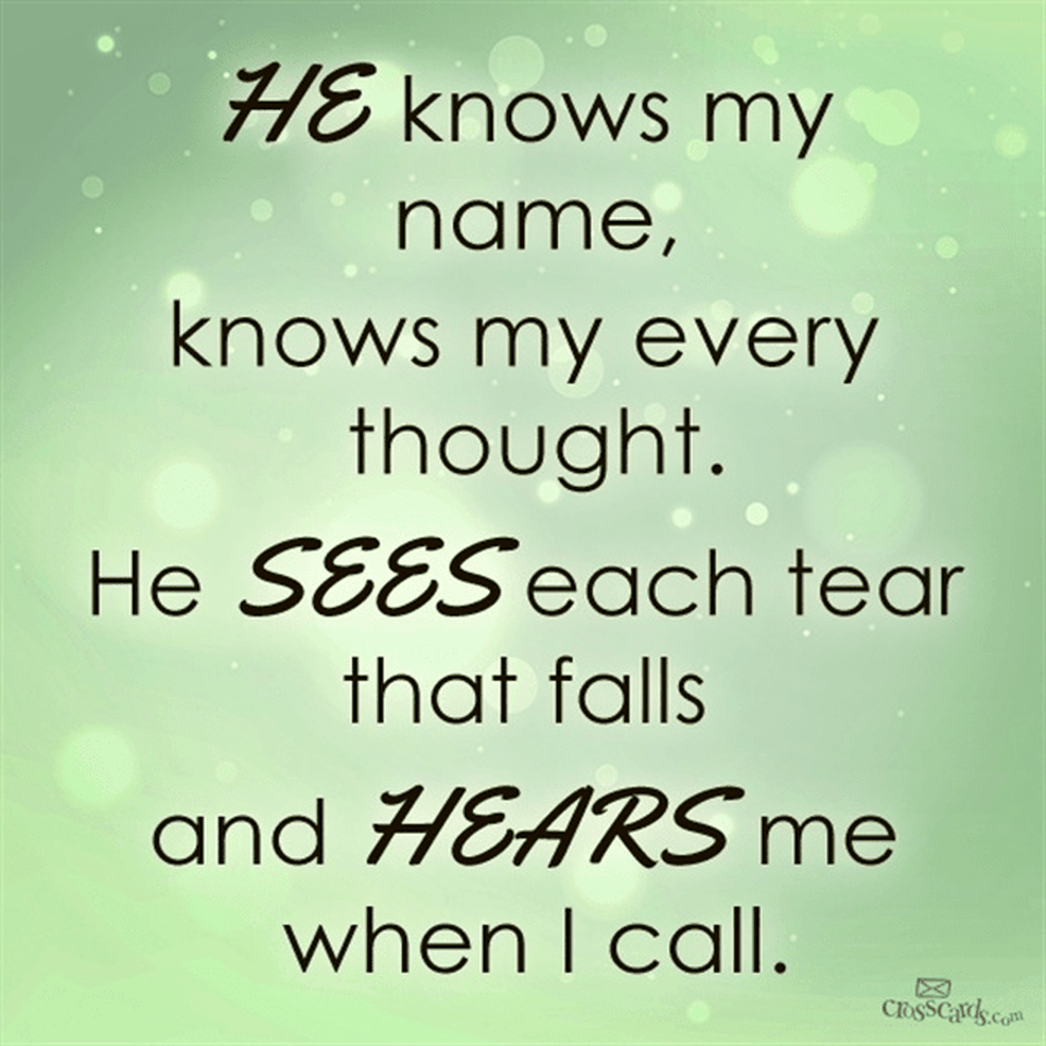 He Hears Me When I Call