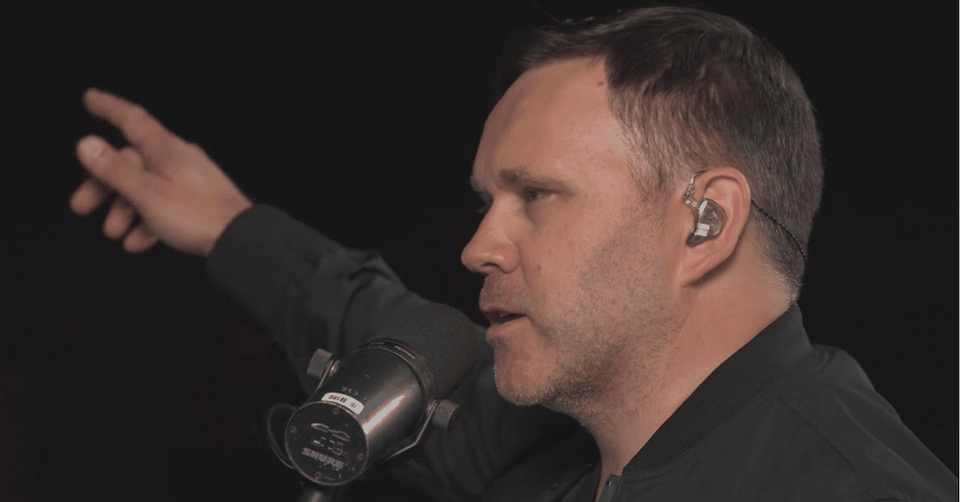 Intimate Performance of "One Day (When We All Get To Heaven)" by Matt Redman