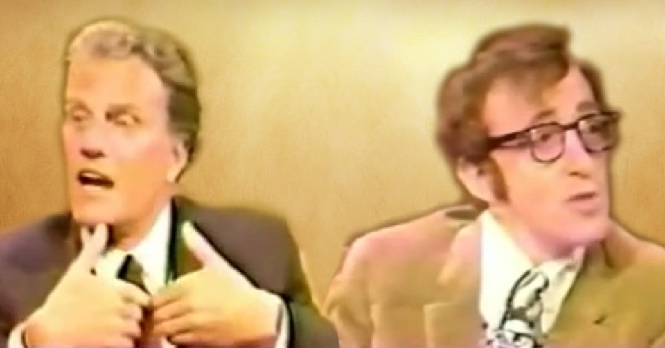 Billy Graham to Woody Allen: “God Could Use You.”