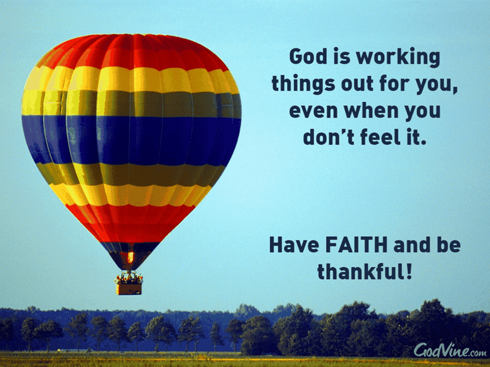 God IS at Work