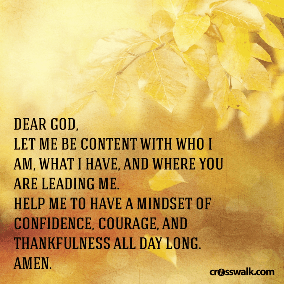 Let Me be Content