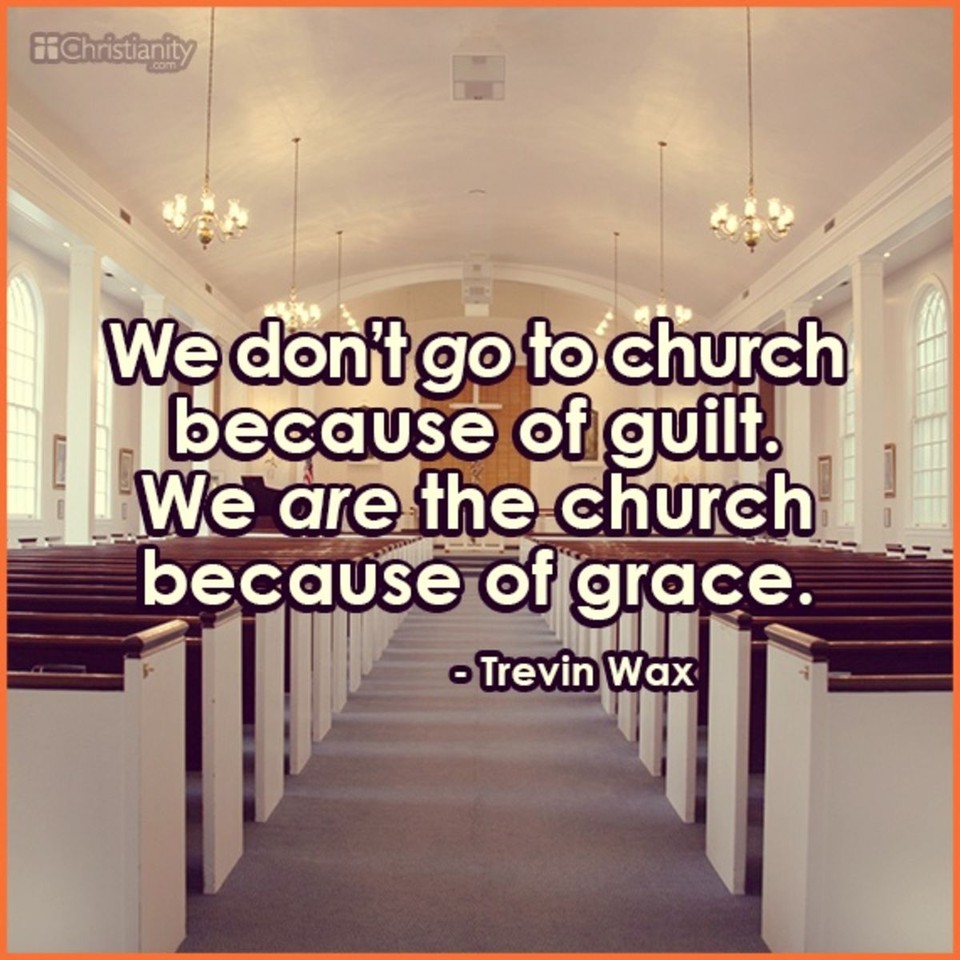 Grace, Not Guilt