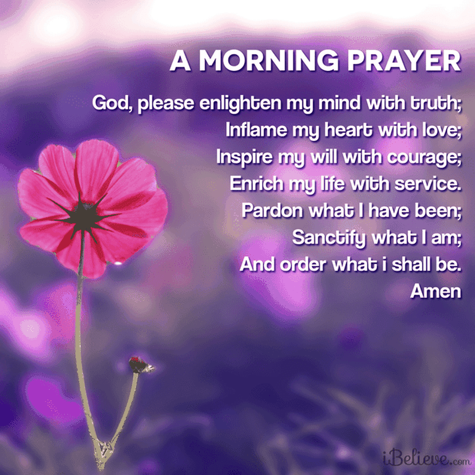 A Morning Prayer