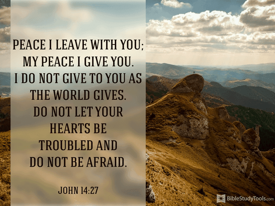 Do Not Let Your Hearts be Troubled