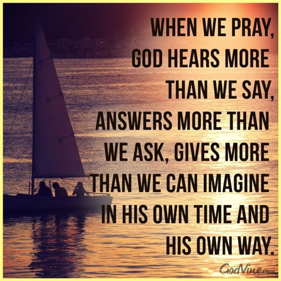 When We Pray