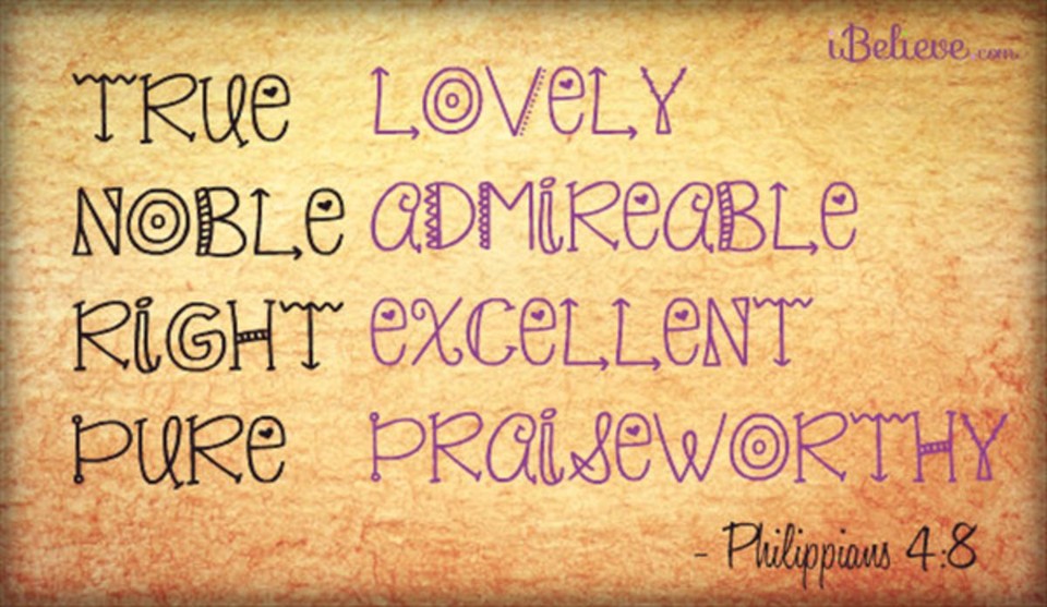 Philippians 4:8