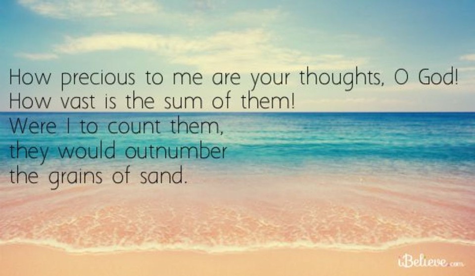 How Vast Are Your Thoughts, O God!