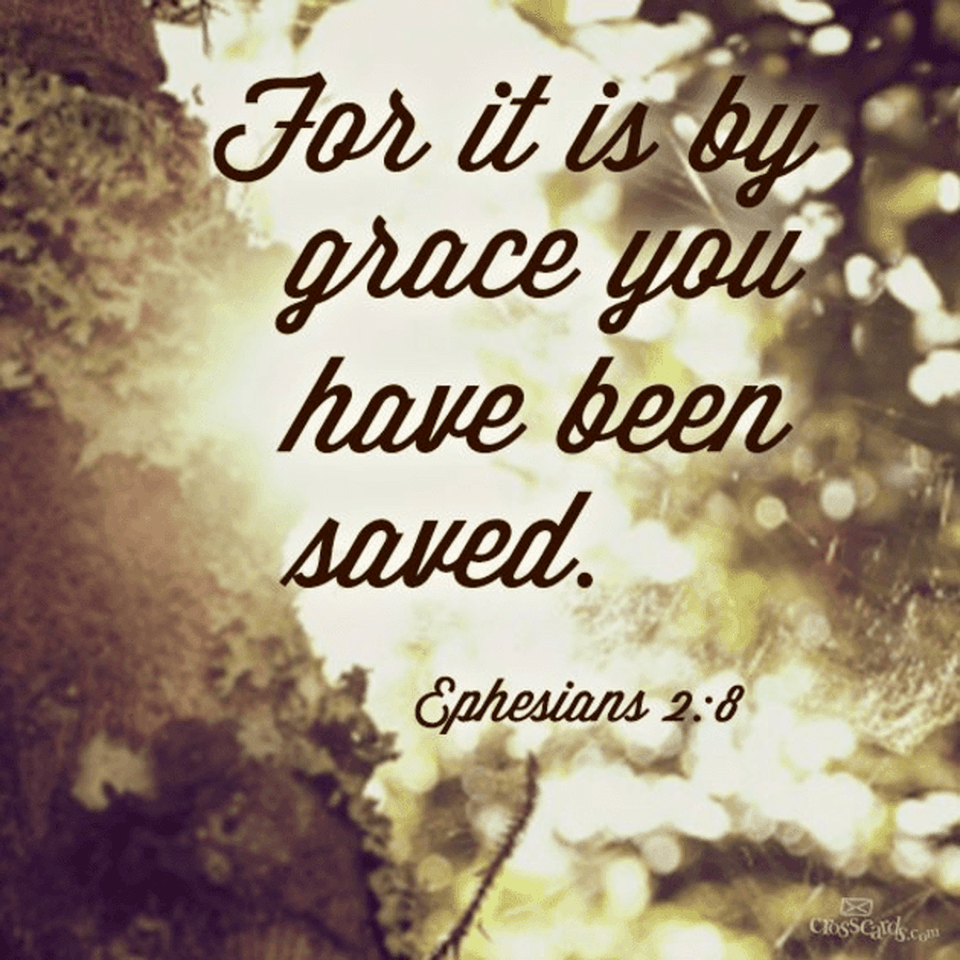 For It Is By Grace You Have Been Saved