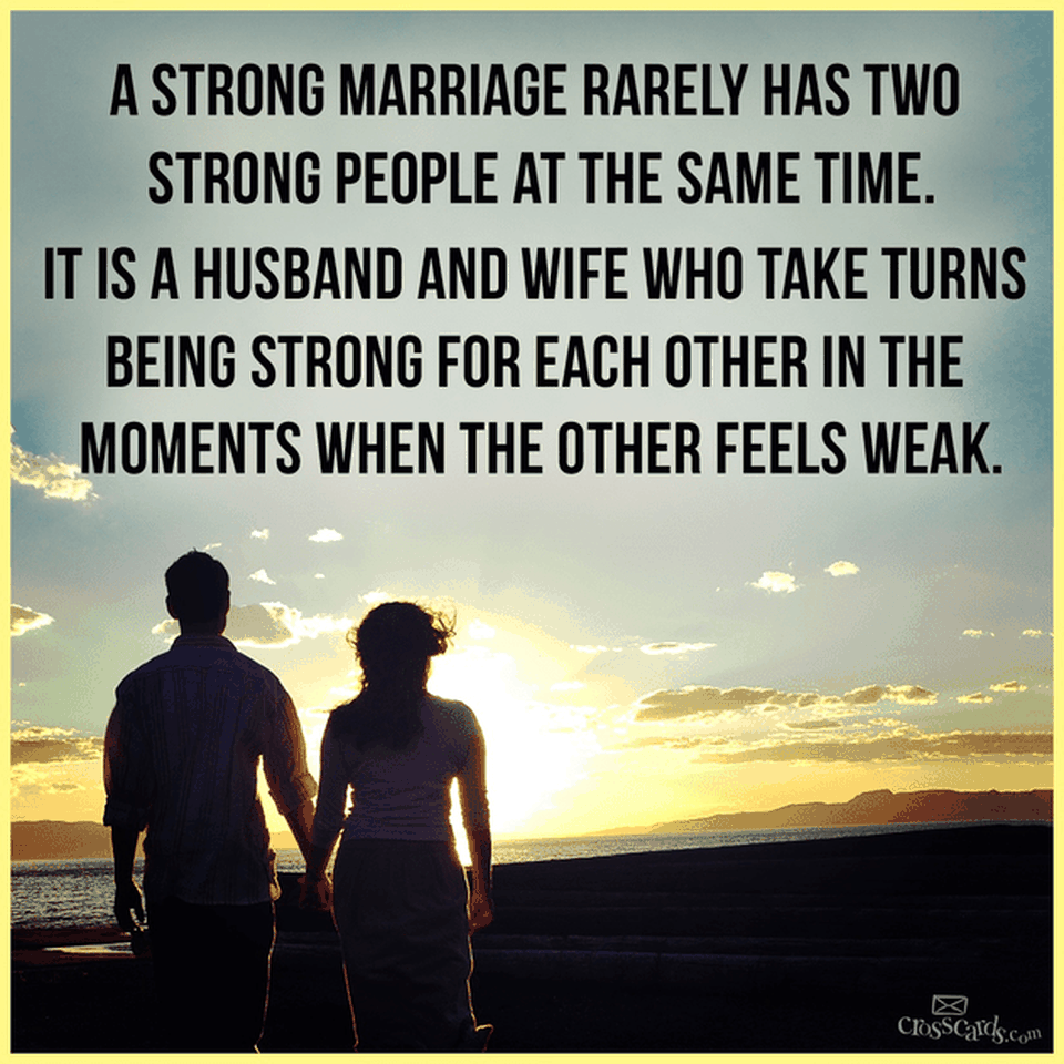 What Makes a Strong Marriage