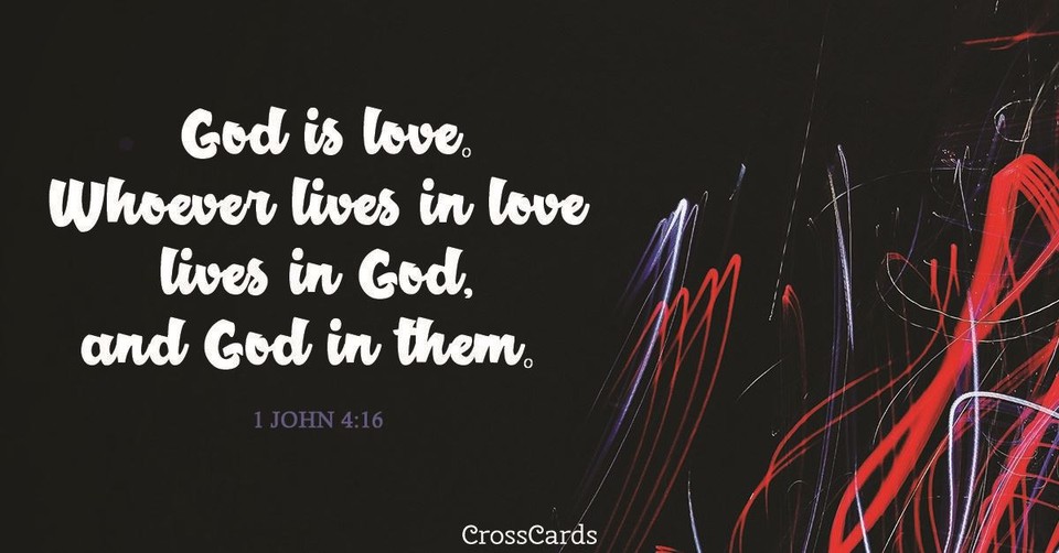 Your Daily Verse - 1 John 4:16