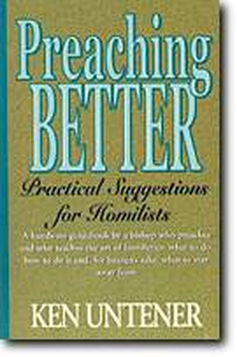 Get your sermon off to a good start