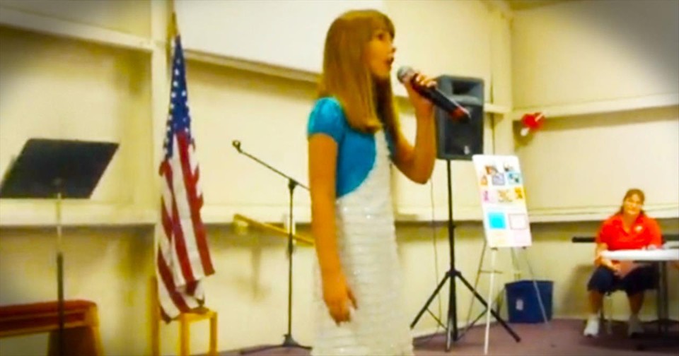 10-Year-Old Girl Sings Heartfelt ‘Just A Closer Walk With Thee’