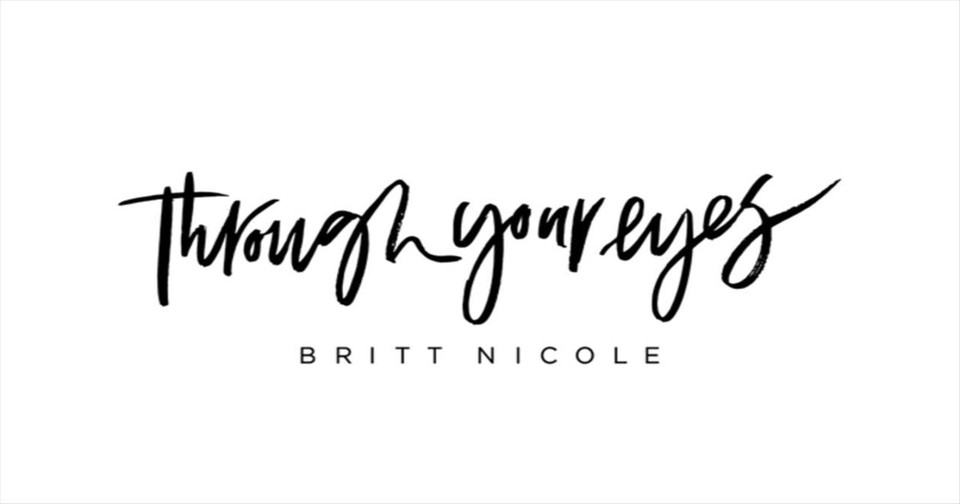 Inspiring New Song from Britt Nicole - 'Through Your Eyes'
