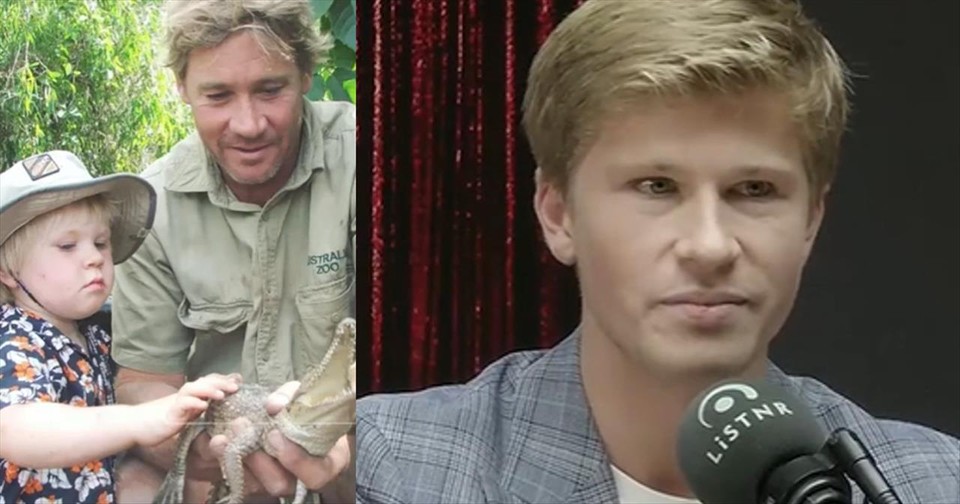 Robert Irwin Gets Emotional Discussing His Father's Impact On Others ...