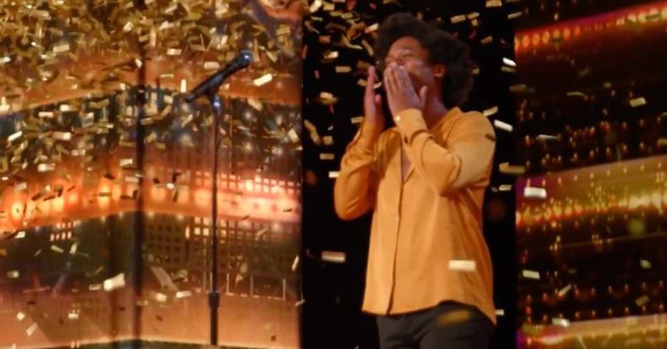 He Performed Simon's Least Favorite Song And Ended Up With The Golden Buzzer