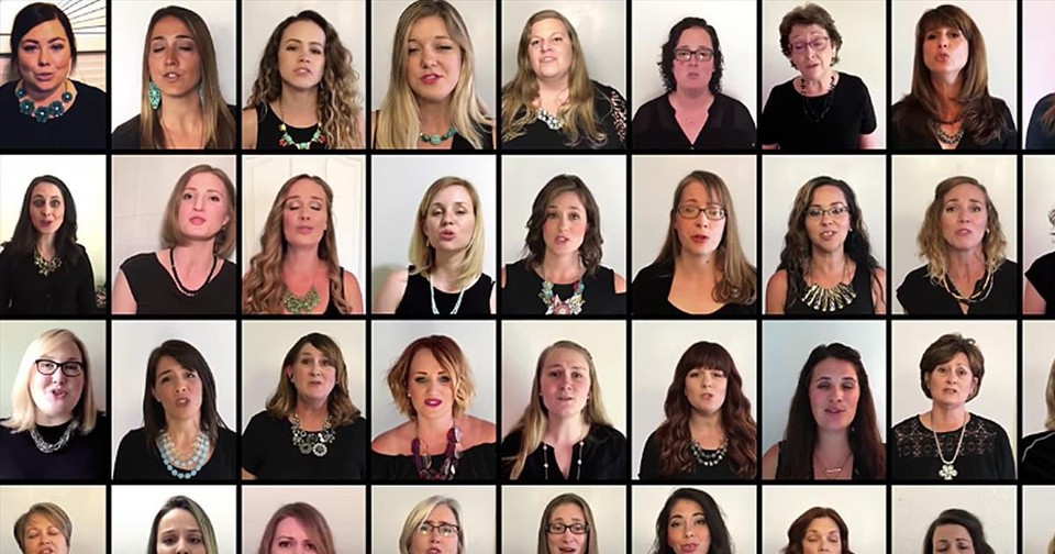 36 Voices Create Virtual Choir and Sing 'Down to the River to Pray'