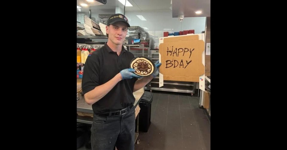 Employee for Domino’s Pizza Saves the Day after No One Shows for Girl’s Birthday Party