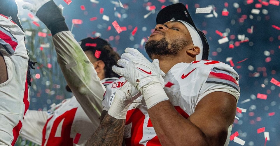 Ohio State Football Stars Point to Jesus, Saying Only Christ Brings True Peace