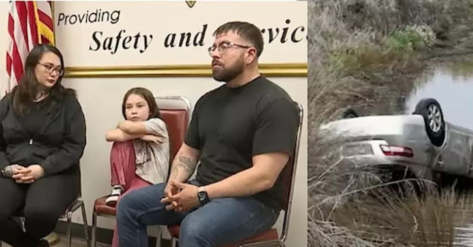 Mom, Dad, and 6-Year-Old Daughter Are Heroes after Rescuing Woman from Overturned Car