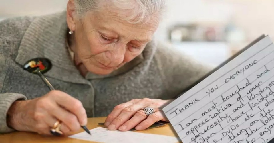 Elderly Woman Living All Alone Pens Note to Neighbors That Shows the Power of Kindness