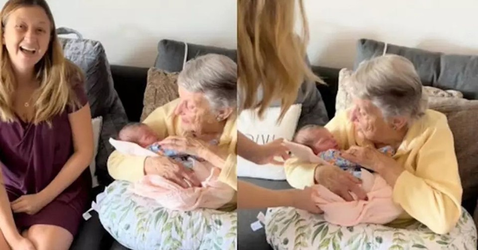 98-Year-Old Great-Grandmother Has a Special Connection to Her Great-Granddaughter