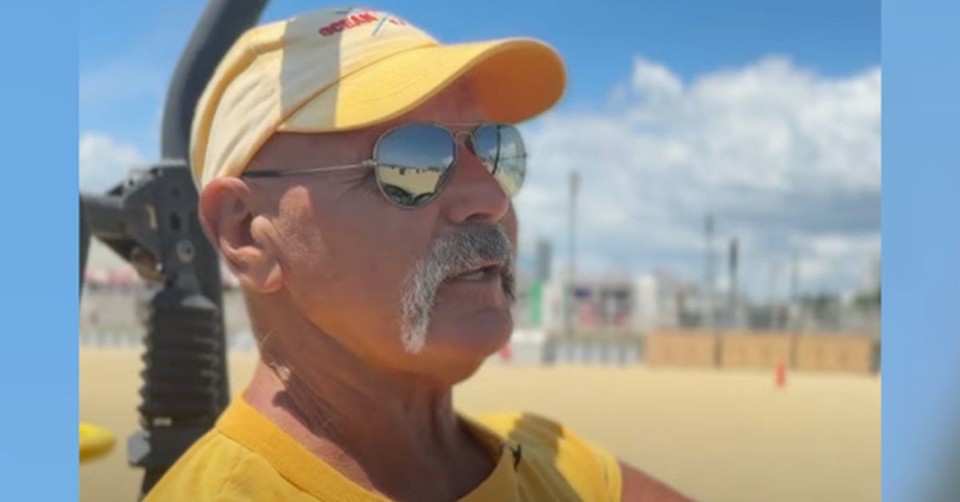 75-Year-Old Man Has Been Lifeguarding the Same New Jersey Stretch of Beach Since 1968